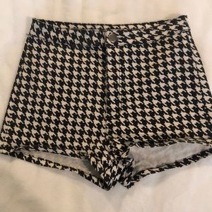 Forever21 print high wasted shorts